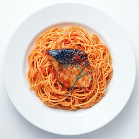 金華さばと野菜トマト